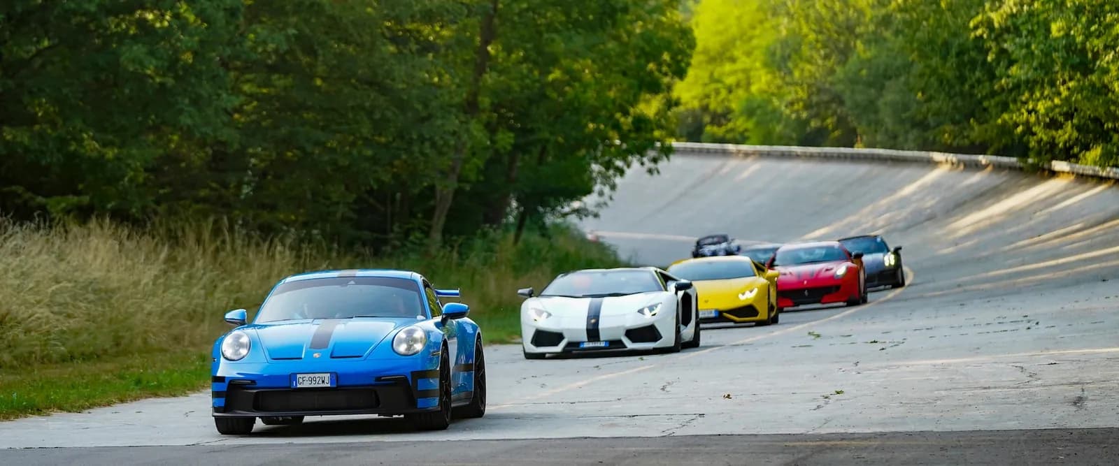 Supercars on display at a previous MIMO edition (2023).
